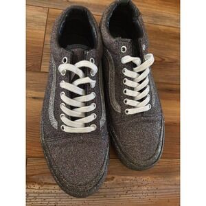 Vans Opening Ceremony Old Skool Glitter Dark Grey Multi Sneaker Men 9 Women 10.5